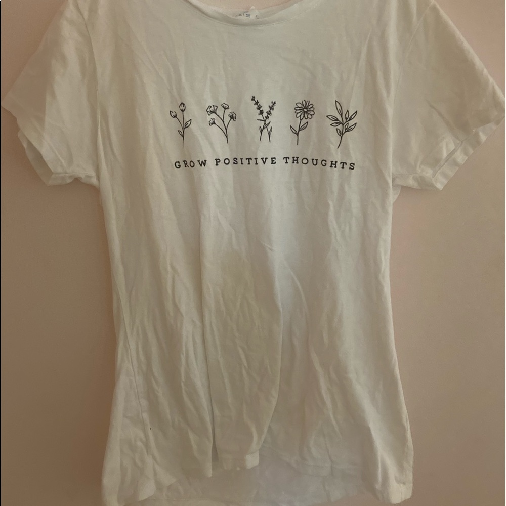 Wholesome Culture white, short sleeve top.